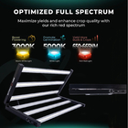 Foldable LED Plant Grow Light Custom Spectra IP66 550W Full Spectrum UV IR Intelligent Control System