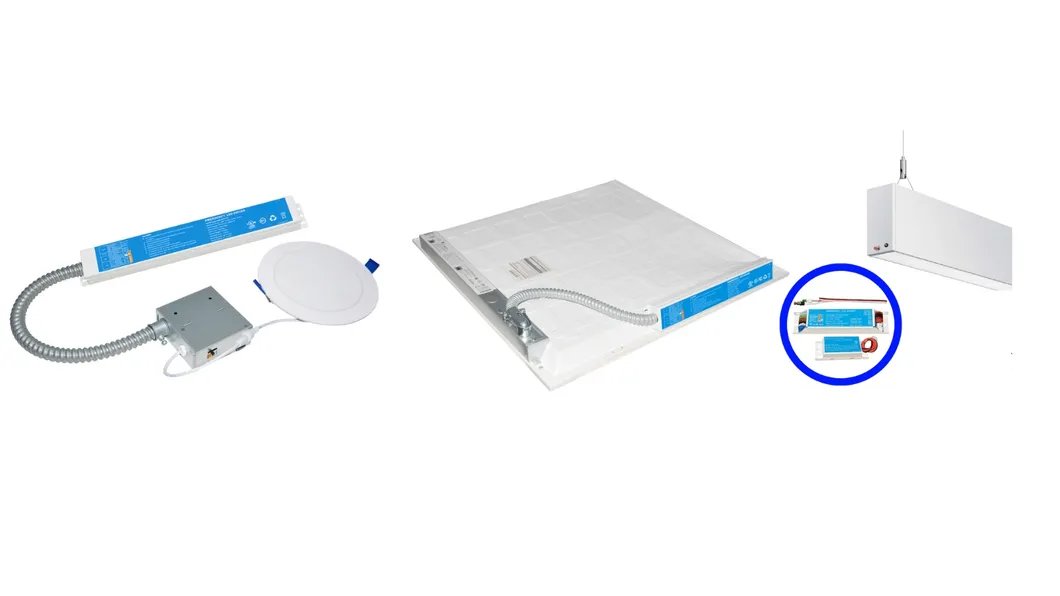 10W 100-277VAC UL924 CSA Li-ion Auto Test Garantia de 5 anos Luz de Emergência Downlight Painel de Teto Luz de Emergência Ballast Powerpack para Caso de Emergência 0