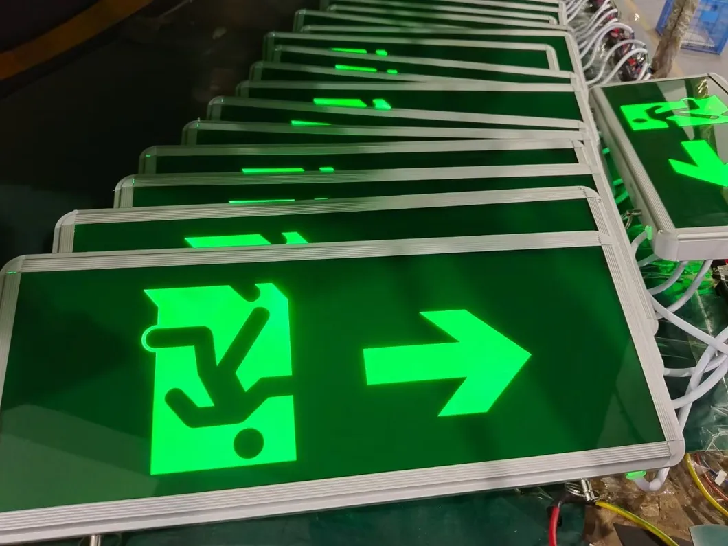 Luz de Emergência LED 3W IP43 AC85-265V para Escolas, Hospitais, Metrôs, Estações de Trem, Shoppings, Supermercados, Aeroportos, Escritórios, Fábricas, Hotéis, Subsolos 9