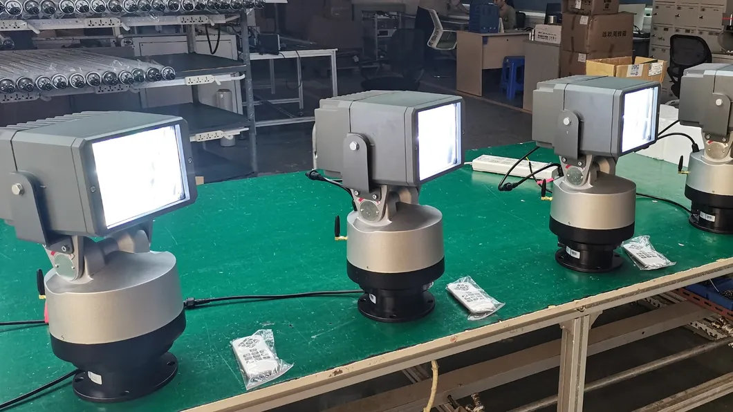 Luzes LED de Busca e Salvamento para Barco Luz à Prova D'água IP65 Aço Inoxidável Alumínio Prisão Navio de Guerra Marítimo Embarcação Marinha Expedição Marítima 300 Metros 4