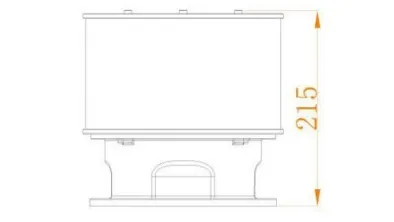 Luz de Obstrução de Aviação LED  Fotocélula Fundição Sob Pressão IP66Telecomunicações Amarelo Gás Petróleo Plataforma Offshore 9