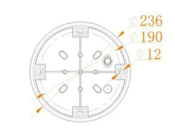 Luz de Obstrução de Aviação LED  Fotocélula Fundição Sob Pressão IP66Telecomunicações Amarelo Gás Petróleo Plataforma Offshore 10