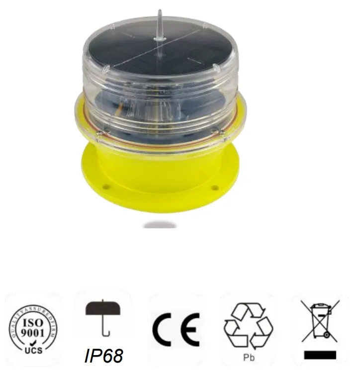 LED Solar Marine Lanterna Luz Fotocelula Die-Casting GPS IP68 80m/S Turbina eólica plataforma offshore de petróleo 3