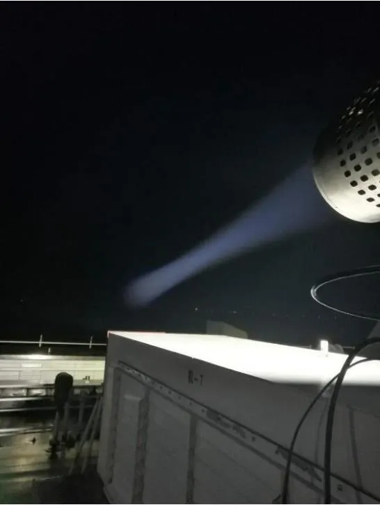 LED Spot Search Light 200W 300W IP66 resistente à água aço anticorrosivo 1000m 3000m Navio de mar Navio de barco Lâmpada de busca e resgate remota 5