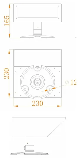 Holofote Heliponto Heliporto Helideck Luz LED 3