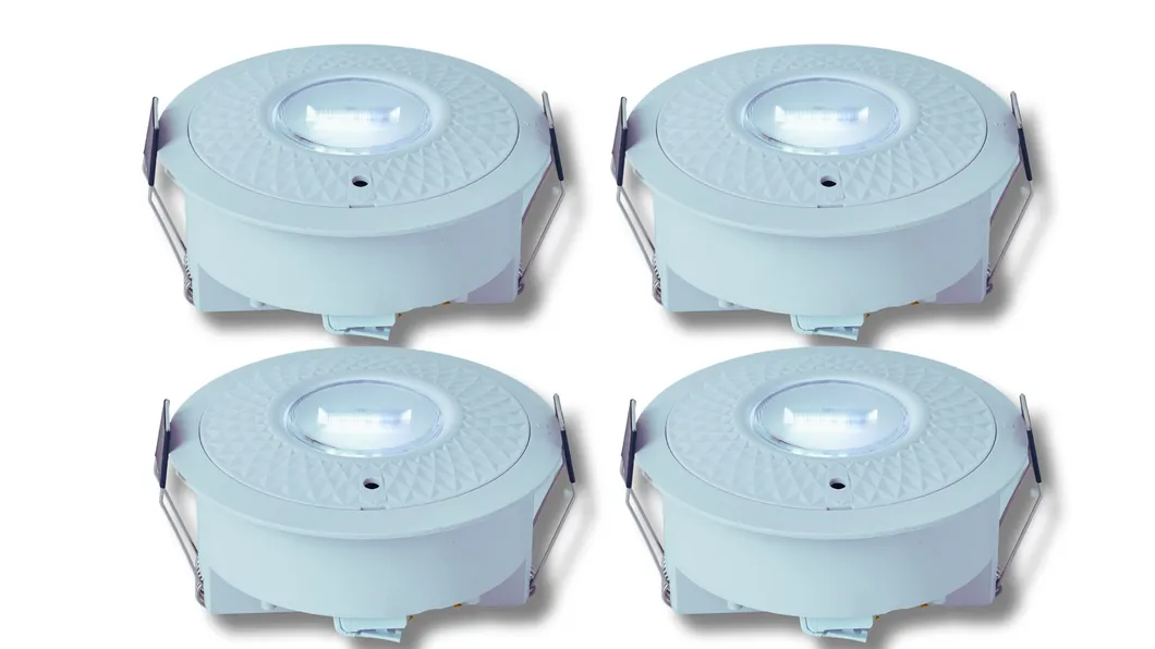 Luminária de Painel LED para Baixo Emergência Pânico Sinal de Saída de Emergência IP65 Bateria de Reserva Recarregável Escola Pública Hospital Branco 0