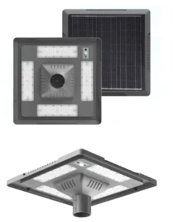 LED Solar Jardim Street Wall Light à prova d'água 40W IP65 Ik08 Park Path Sidewalks Pla Tribunal da escola 1