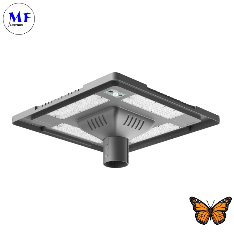 LED Solar Jardim Street Wall Light à prova d'água 40W IP65 Ik08 Park Path Sidewalks Pla Tribunal da escola 2