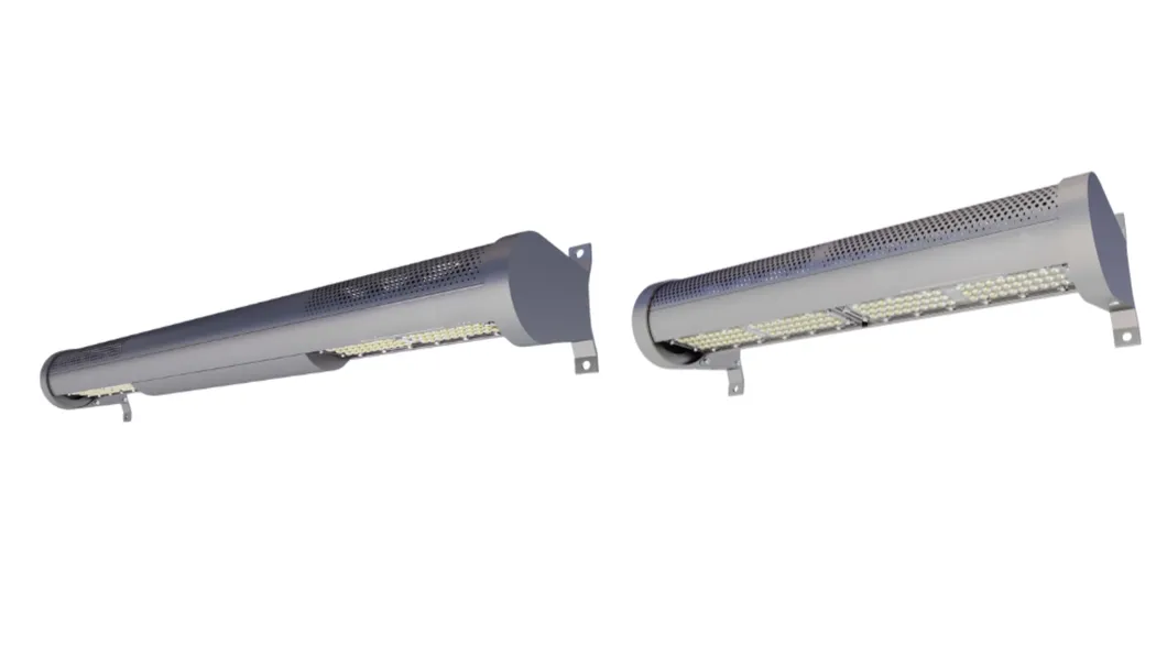 Luz de Jardim LED Alu. Poste à prova d'água Instalação rápida IP66 Ik10 Rodovia Inundação Subterrânea Armazém Mineração Túnel 1
