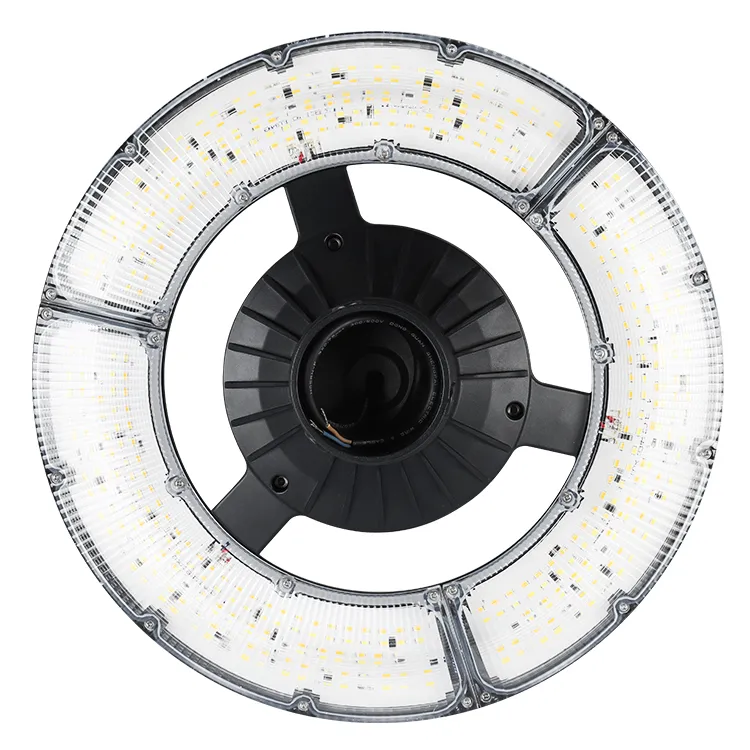Lâmpada de jardim LED Ajustável 150W IP65 Construída-em à prova d'água 130lm/W Redonda Preto pátio de jardim Parque Yard Post Top 0