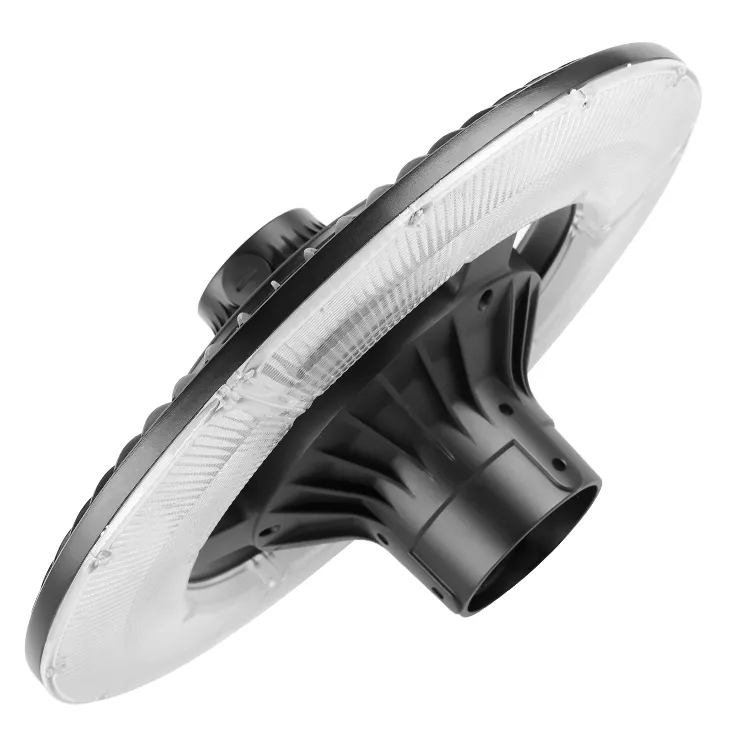 Lâmpada de jardim LED Ajustável 150W IP65 Construída-em à prova d'água 130lm/W Redonda Preto pátio de jardim Parque Yard Post Top 4