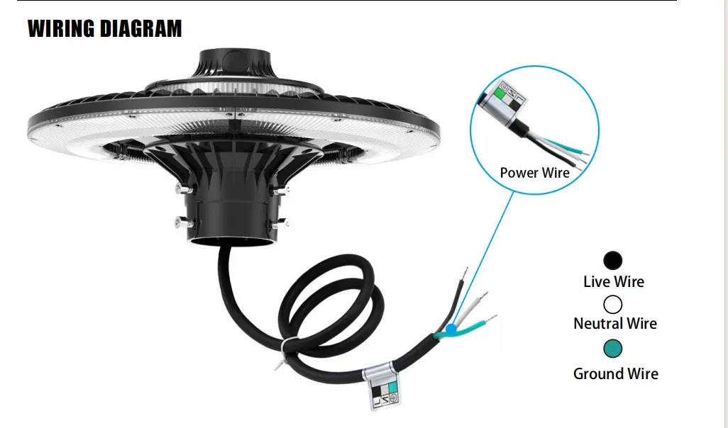 Poste de luz de jardim LED de economia de energia, luz de área, 140lm/W, Smart-Tuning, 200W, para área de descanso de rodovias, complexo esportivo, calçadão à beira-mar 6