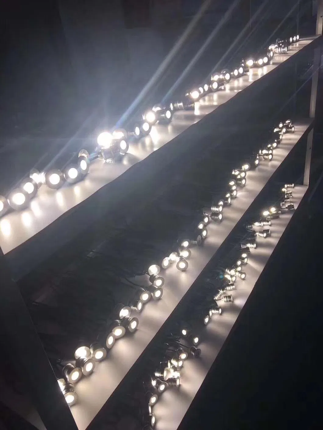 Luz de Degrau LED Caminho 12V 3W 24V IP65 Quadrados Subterrâneo Passarela Pedonal Jardins Caminho 2