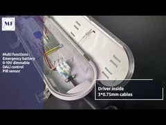 Superfície de luz LED à prova tripla IP65 montada com difusor opala