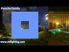 Die Cast Alu 150LM/W Luz de rua LED com escurecimento IP66 à prova d'água