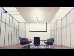 Iluminação LED suspensa linear 60 W 600 mm sem oscilação regulável