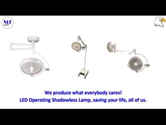 Lâmpada de exame cirúrgico sem sombra LED