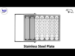 60W120W180W240W300W IP65 Luz de inundação LED de alta potência para hospital da escola jardim