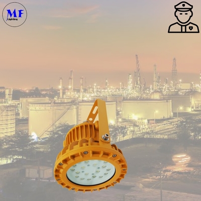 60W 100W 200W Atex LED Explosion Proof Light With  IP66 IK10  For Oil Chemical And Marine Gas Industry