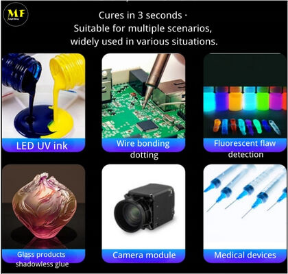 Factory Price EU Us Cn Plug PC Alu. Hangable 200W IP43 Ultra-Violet Ray Pet Urine Detector Gel Nail Curing Solidify Resin Paint Printing LED UV Light