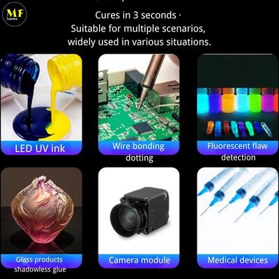 Factory Price EU Us Standard PC Alu. Hangable 60W IP43 Ultra-Violet Ray Pet Urine Detector Gel Nail Curing Solidify Resin Paint Printing LED UV Light