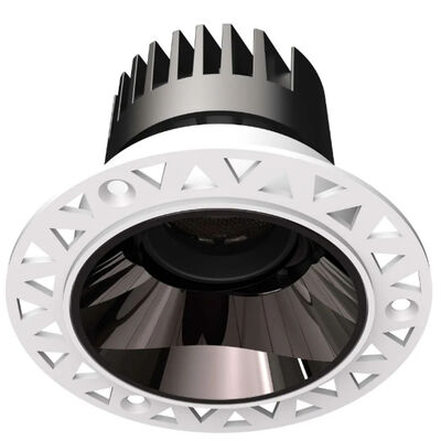 Factory Price 20W Aluminum Eye Protection 8°-55° Beam Angle 2700K-6000K CCT Adjustable Commercial Embedded LED Spot Down Light Ceiling Light