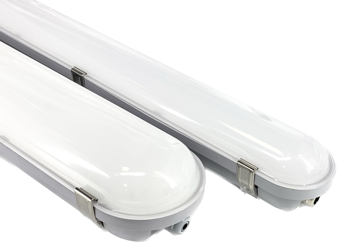 Waterproof Light IP65 Tri Proof Linear Led Vapor Tight Light Fixture Emergency Battery 2ft 4ft 6ft Vapor Proof Led Light