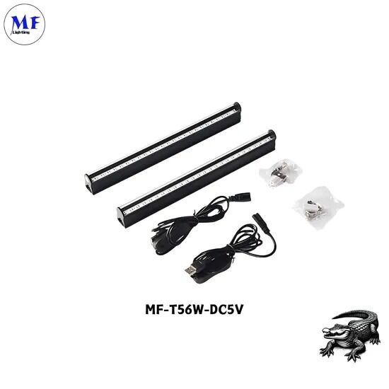 Factory Price PC Aluminum 6W 25W Black Light for 3D Resin Curing Glow Filament Gel Nail Curing Pet Urine UV Curing Lamp T5 Tube Light