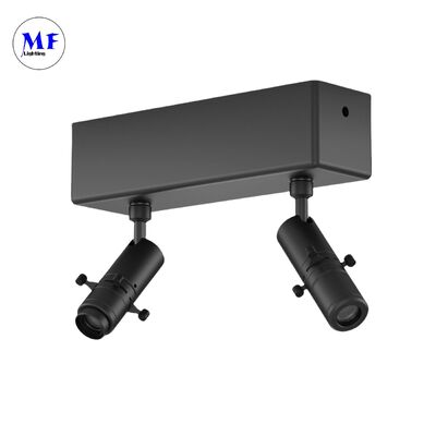 3W Ultra-Compacto 97CRI 15-36° Zoom Enquadramento Projetor Holofotes Moldáveis ​​Luz de trilha para iluminação boutique de gabinete de exibição