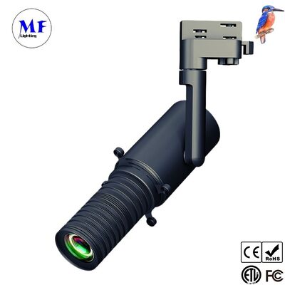 Luz de pista magnética LED com Flitter de cor UV para exibição de arte pública Patrimônio Cultural Artesanato Artesanato Esculptura Exposição Cerâmica e cerâmica Vitrine Museu