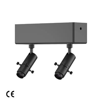 Alta Definição 15° ~ 36° / 55° Zoomável Controle Inteligente LED Contour Spotlight Formable Track Light Gobo Projector para Museu Galeria de Arte Comercial