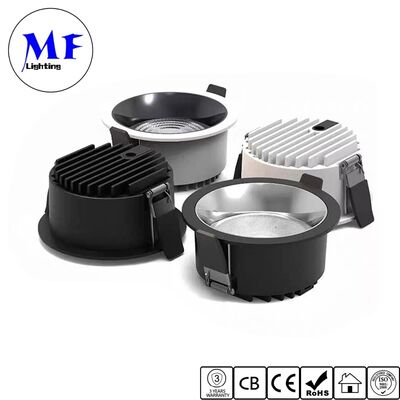 20W 50W 70W 100W 160LM/W LED Downlight Tunable High Power SMD Recessed Ceiling Down Light Com Ângulo Largo do Feixe 120°
