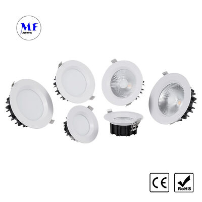 Preço de fábrica IP40 SMD LED Recessed Ceiling Downlight, Triac 0-10V Dali Dali-2 Dt6 Dt8 Dimmable, Smart Zigbee Tuya WiFi Control, Luz Interior para Escritório